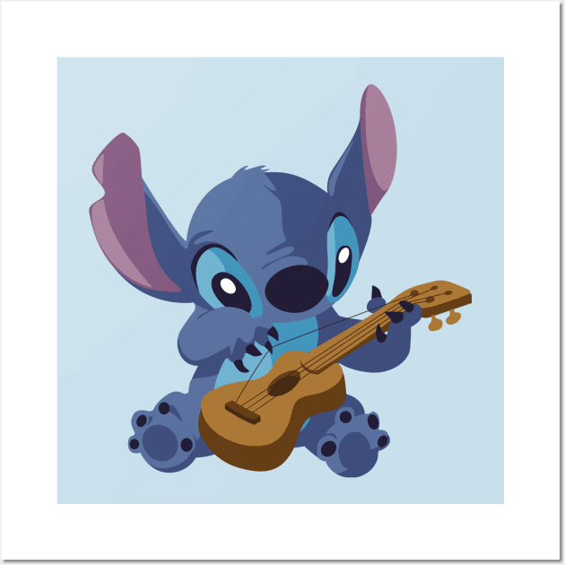 Stitch Wall Art by Lydilena